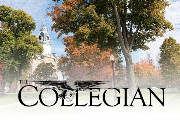 The Collegian newspaper logo